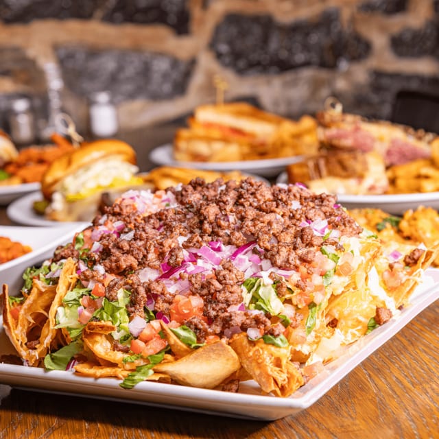 Nachos with Beef.