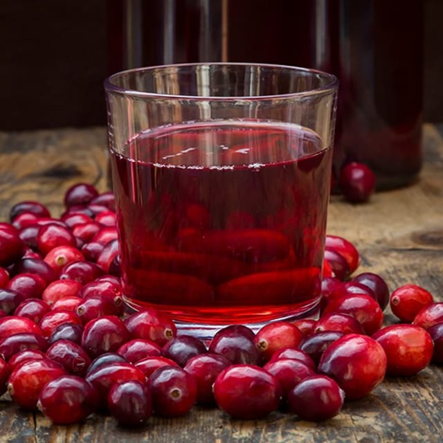Cranberry Juice.