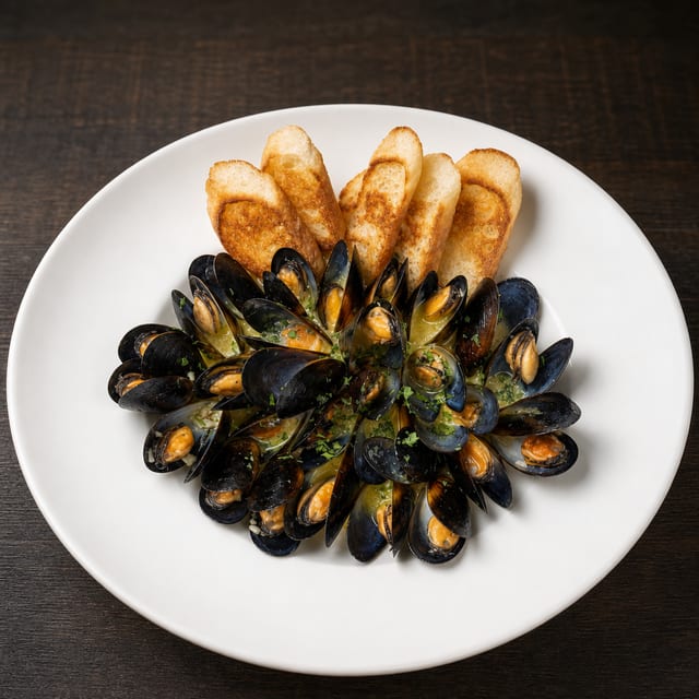 Mussels.