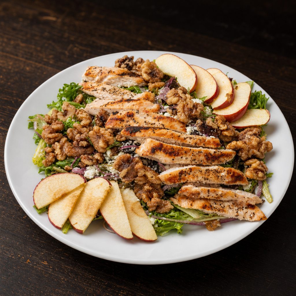Apple Walnut Salad.