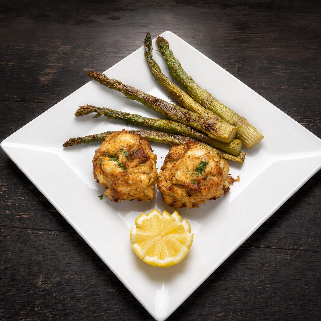 Crab Cake Dinner.