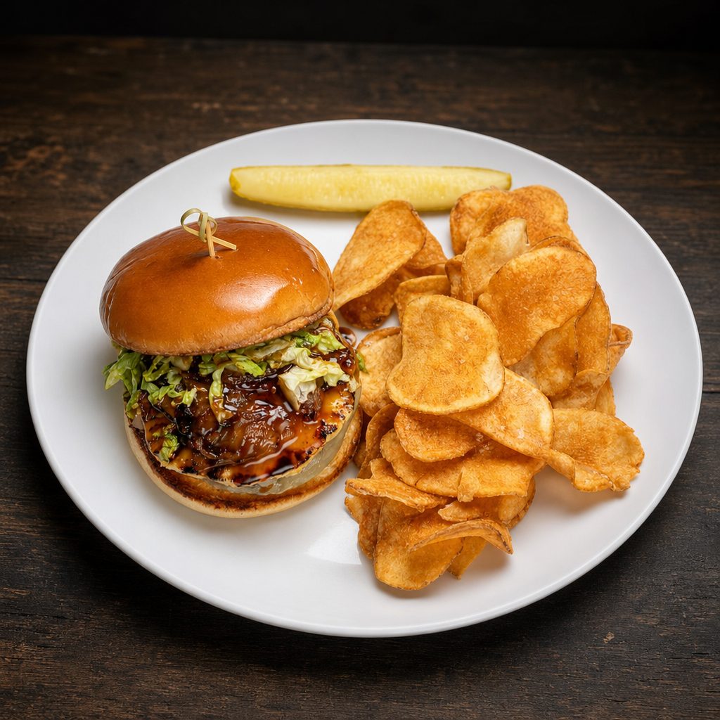 Pineapple Teriyaki Burger.