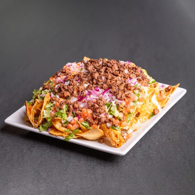 Nachos with Beef.