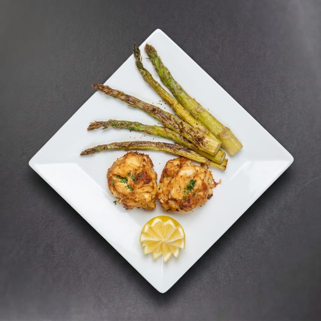 Crab Cake Dinner.